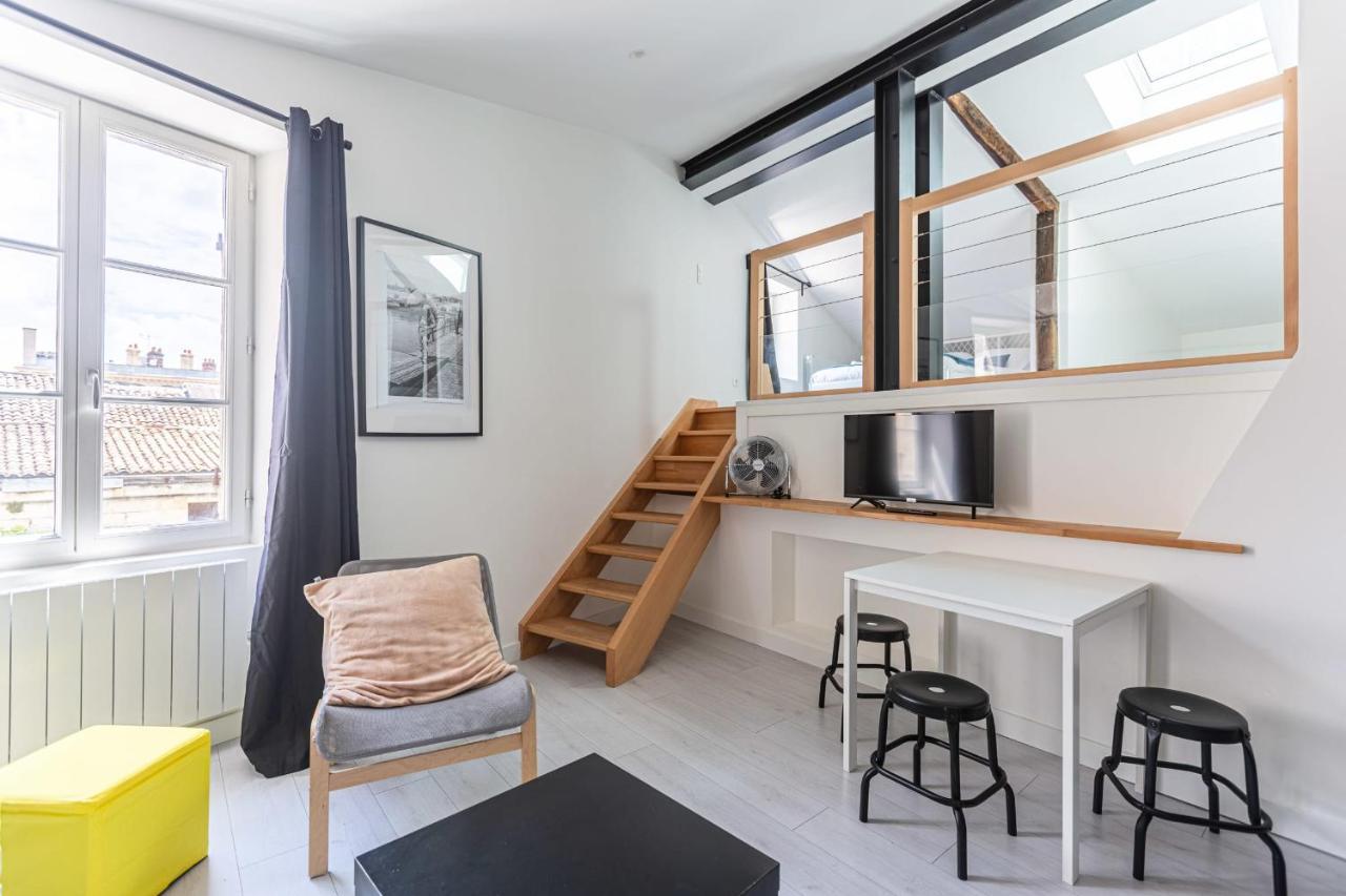Guestready - Mezzanine Apartment - Grosse Cloche Burdeos Exterior foto